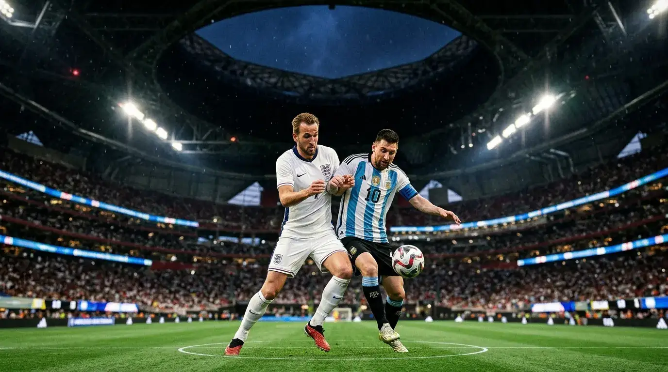 England — Argentinien: Kane vs Messi, das Duell der Kapitäne