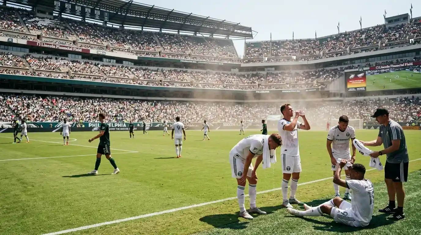 Extreme Hitze in Philadelphia: Frankreich spielt gegen Paraguay am 4. Juli unter NWS Extreme Heat Warning