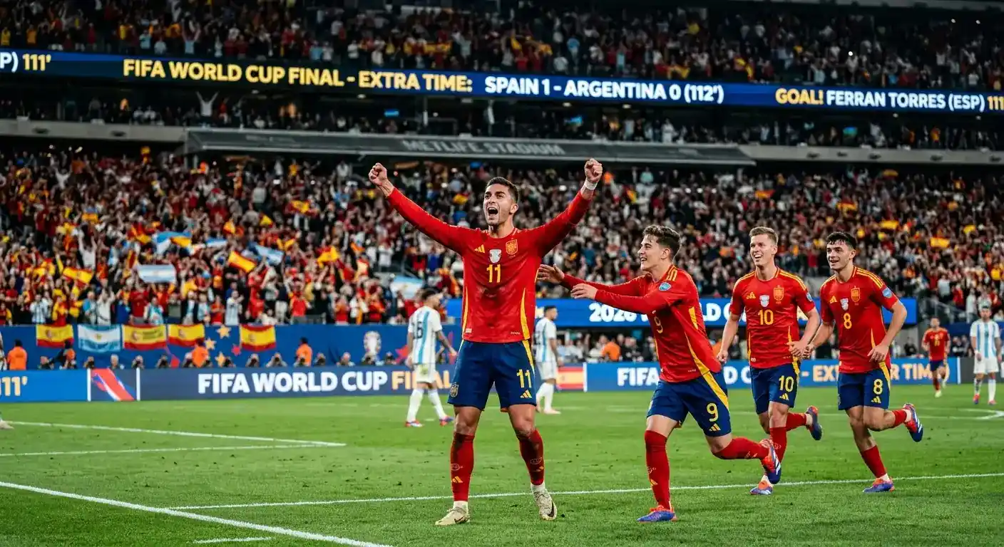 Spanien Weltmeister 2026: Finale 1:0 gegen Argentinien – So lief das Spiel