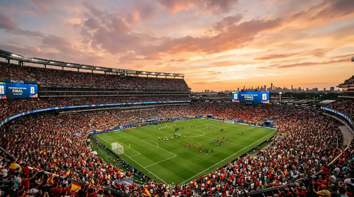 WM 2026 Finale: Spanien im Endspiel — MetLife, Wetter als Faktor