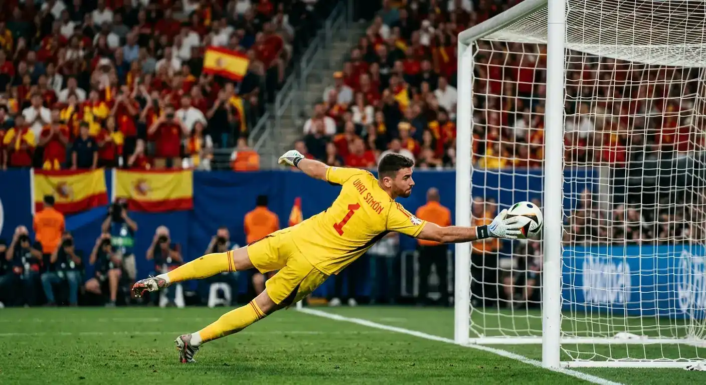 Unai Simón hält seinen siebten Clean Sheet bei der WM 2026